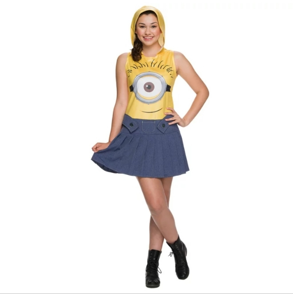 🎃🍂Female minion costume Teen small 0-2 - Picture 1 of 2